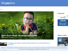Tablet Screenshot of blogoptica.com